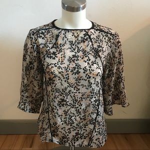 Lightweight 3/4 Length Sleeve Blouse